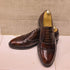 Classic Brown Leather Oxford Shoes High Quality Men&